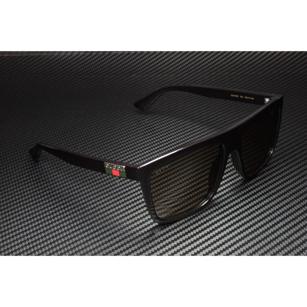 Gucci Brown 59mm Men's Sunglasses - Picture 3 of 5